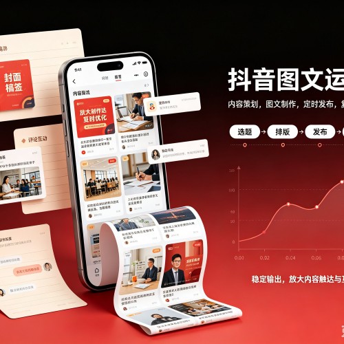 五通桥抖音图文代运营服务